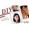 DIY Gemstone Beaded Hoop Earring Making Kits DIY-SW0001-06-21