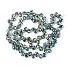 Transparent Glass Beads Strands X-GLAA-T006-14A-2