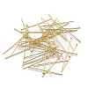 Brass Flat Head Pins KK-T032-092G-2