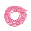 Natural Pink Tourmaline Beads Strands G-RM250101-A4-5