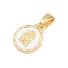 Brass Charms KK-E798-01L-G-2