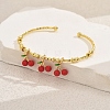 Cute and Sweet Brass Cuff Bangles EC0597-2-1