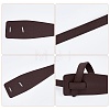 Gorgecraft 2Pcs 2 Colors PU Imitation Leather Chain Belts AJEW-GF0006-57B-4