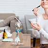 2Pcs Desktop Ear Shaped Wood Earrings Organizer Display Stands for Jewelry Display Rack ODIS-CA0001-32A-7