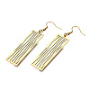 201 Stainless Steel Dangle Earrings STAS-S105-JN614-2-2