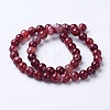 Natural Agate Beads Strands X-G-G754-04-8mm-2