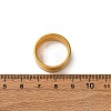 201 Stainless Steel Wide Band Finger Rings RJEW-K252-02F-G-5