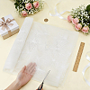 2 Yards Fireworks Pattern Polyester Gauze Fabric DIY-WH0308-944B-3