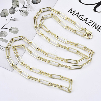 Brass Paperclip Chains MAK-S072-14C-14KC-1
