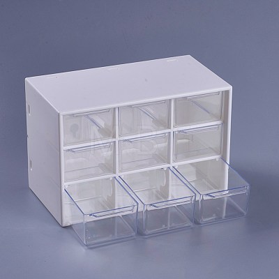 Plastic Cosmetic Storage Display Box X-AJEW-WH0096-62-1