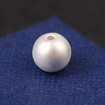 Alloy Round Beads PALLOY-ZN818-8mm-MS-RS-1