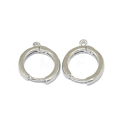 Brass Huggie Hoop Earring Findings LS-PALLOY-F249-19P-1