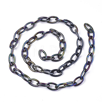 Acrylic Opaque Cable Chains X-PACR-N009-001A-1