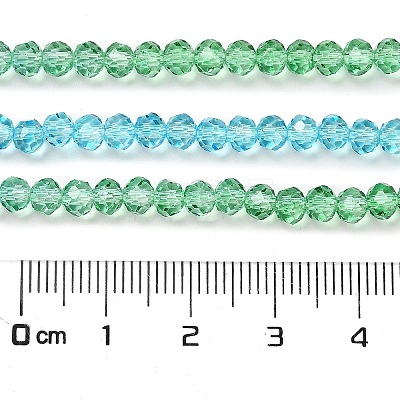 Transparent Painted Glass Beads Strands LS-DGLA-A034-T4mm-A17-1