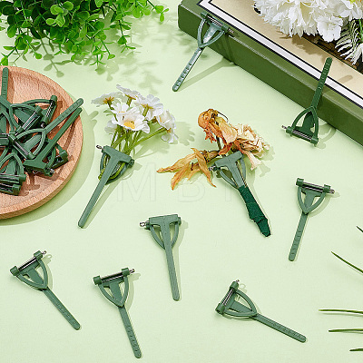 20Pcs Iron & Plastic Brooch Findings JEWB-SC0001-97-1