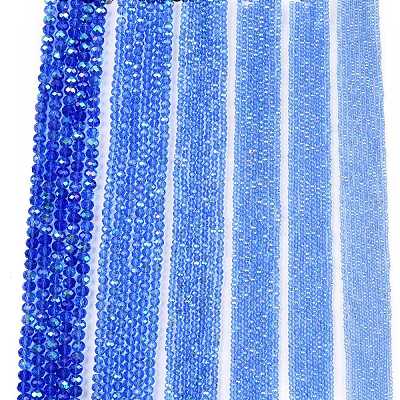 Electroplate Glass Beads Strands EGLA-A044-T8mm-L14-1
