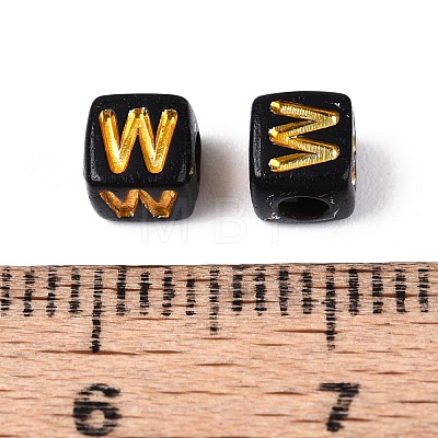 Opaque Acrylic Beads SACR-T035-20W-1