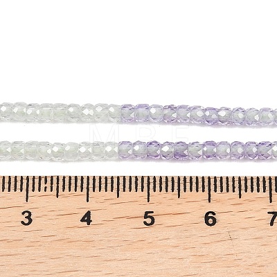 Cubic Zirconia Beads Strands ZIRC-P125-2x3mm-04-1