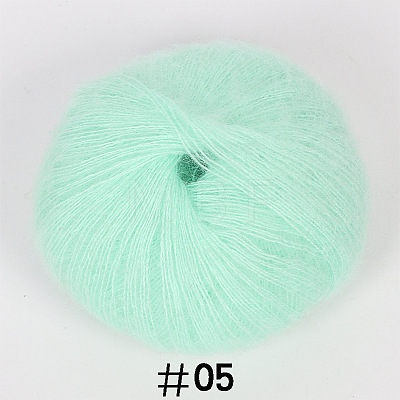 25g Angora Mohair Wool Knitting Yarn PW22070124354-1