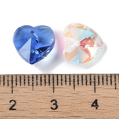 Romantic Valentines Ideas Glass Charms X-G030V10mm-M-1