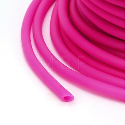 Hollow Pipe PVC Tubular Synthetic Rubber Cord RCOR-R007-2mm-11-1