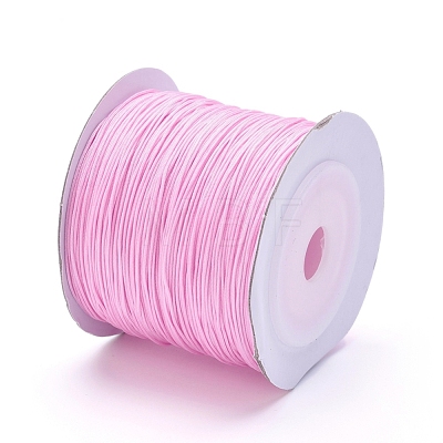 Nylon Braided Cord for Woven Jewelry Making Macrame Craft NWIR-D055-0.6mm-06-1