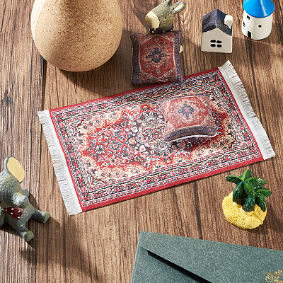 Turkish Style Mini Nylon Carpets AJEW-TA0003-66B-1