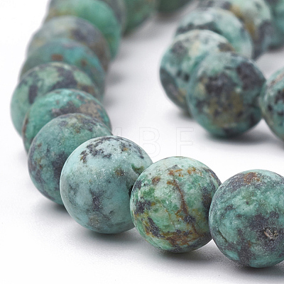Natural African Turquoise(Jasper) Beads Strands G-T106-205-1