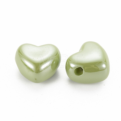 Opaque Acrylic European Beads MACR-S372-03B-83-1