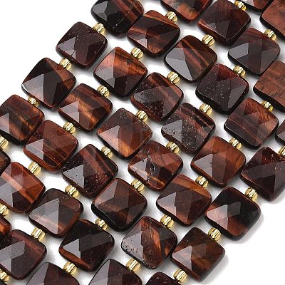 Natural Tiger Eye Beads Strands G-L642-L03-10mm-01-1