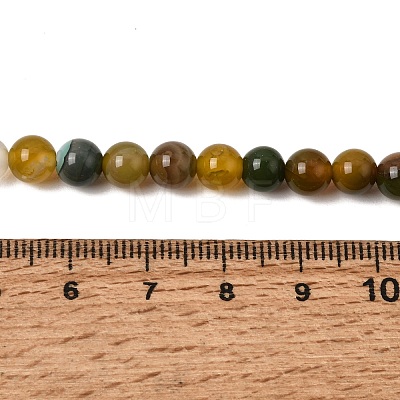 Natural Striped Agate/Banded Agate Beads Strands G-Z060-A01-A18-1
