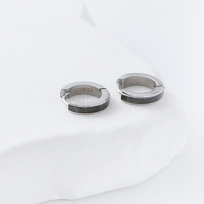 304 Stainless Steel Hoop Earrings XQ3729-1