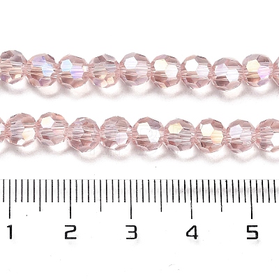 Transparent Glass Beads EGLA-A035-T6mm-B20-1