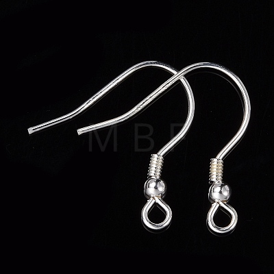 925 Sterling Silver Earring Hooks STER-M031-02S-1