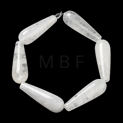 Natural Quartz Crystal Beads Strands G-P528-H17-01-1