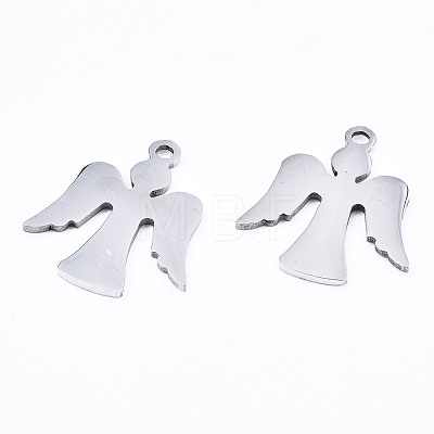 201 Stainless Steel Charms STAS-T044-214P-1
