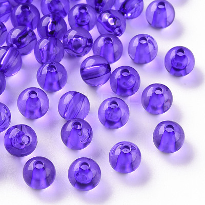 Transparent Acrylic Beads MACR-S370-A8mm-748-1