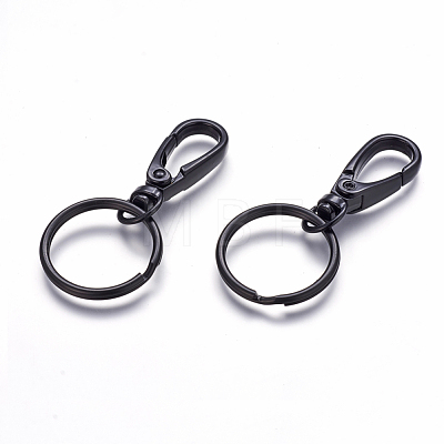 Alloy Keychain Clasp Findings X-PALLOY-M007-01B-1