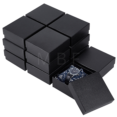 Paper Cardboard Wallet Storage Boxes CON-WH0107-66B-1
