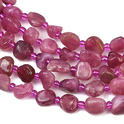 Natural Tourmaline Beads Strands GG-CBA3A44-C02-02-1