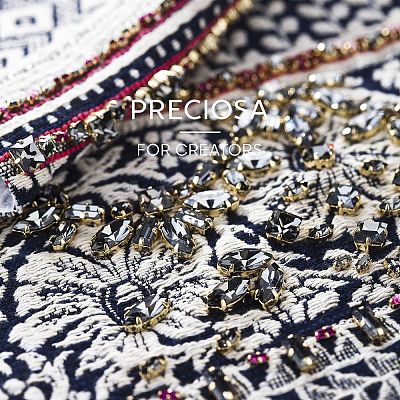 Preciosa® MAXIMA Crystal Fancy Stones Y-PRC-FB7-10220-1