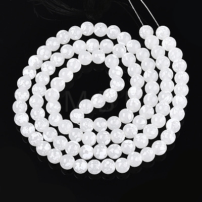 Baking Paint Glass Beads X1-DGLA-N015-8mm-01-1