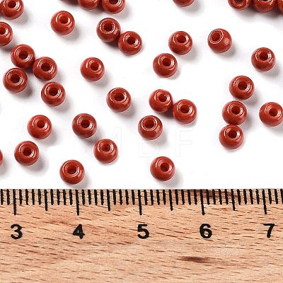 Baking Paint Glass Seed Beads SEED-H002-I-B510-1