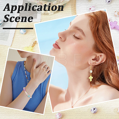 600Pcs Craft Acrylic Beads SACR-PA0001-34-1