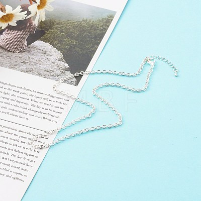 304 Stainless Steel Chain Necklaces NJEW-JN03523-01-1