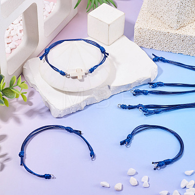20Pcs Adjustable Korean Waxed Polyester Cord Bracelet Making BJEW-TAC0051-02-1