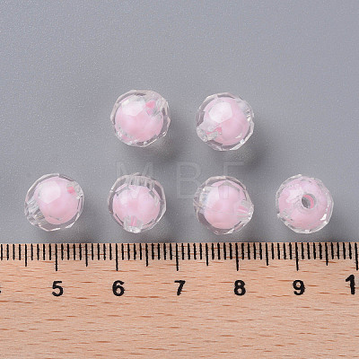 Transparent Acrylic Beads TACR-S152-04A-SS2112-1