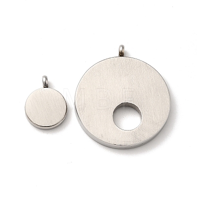 Non-Tarnish 304 Stainless Steel Pendants STAS-M311-02P-1