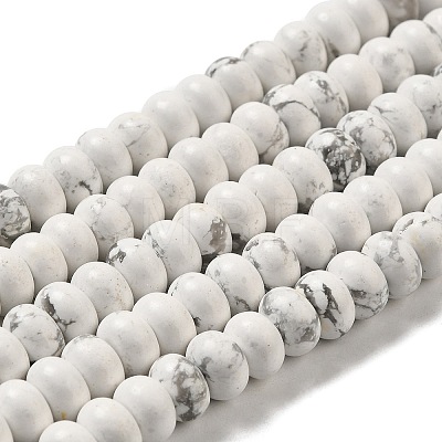 Synthetic Howlite Beads Strands X-G-K340-B06-01-1