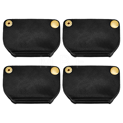 4Pcs PU Leather Short Suspension Clasps FIND-WH0139-944A-1